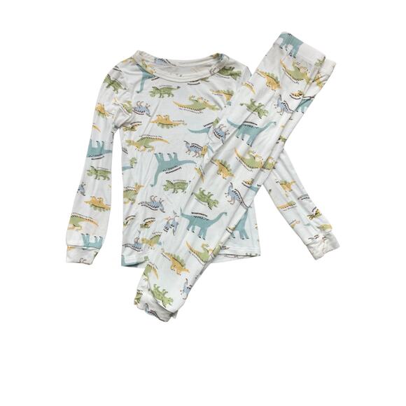 Milkberry Dinosaur Bamboo Pajamas - Picture 1 of 10